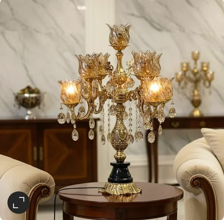 لوسترآباژور برنزی رومیزی - برنز